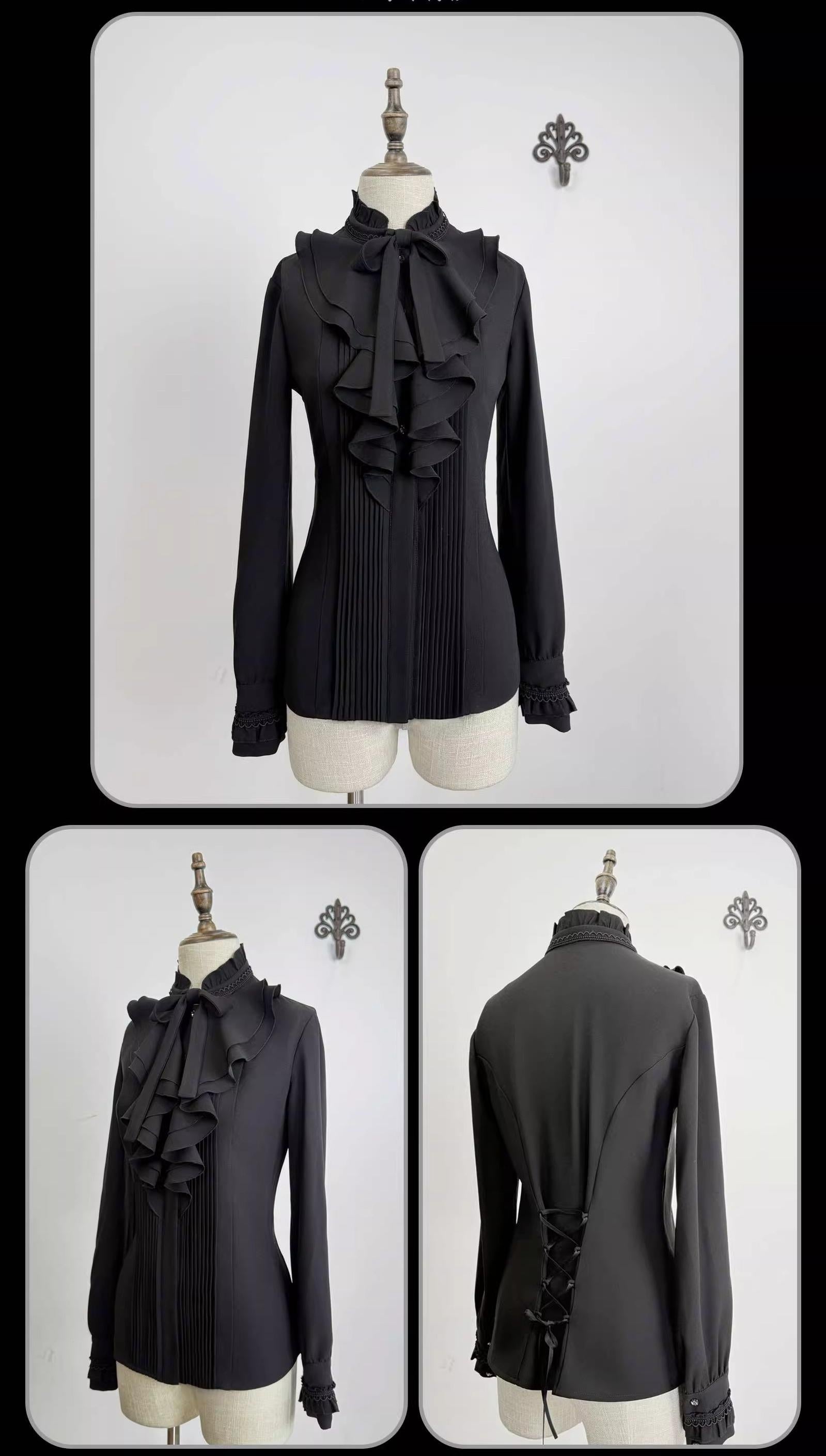 The Seventh Tenet - Classic Lolita Wool SK Set, Detachable Cape 44394:806994