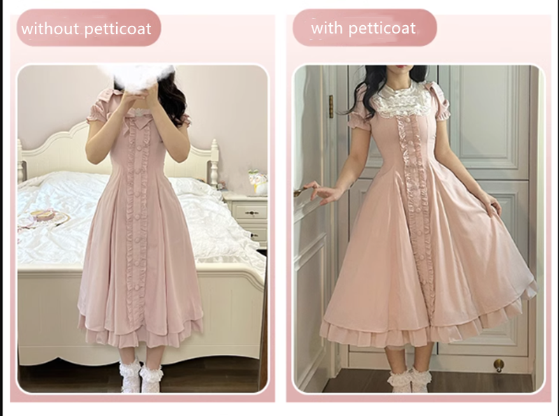 (Buyforme)Sweet Wood~Long Vesion Elegant and Vintage Lolita OP 17690:250328