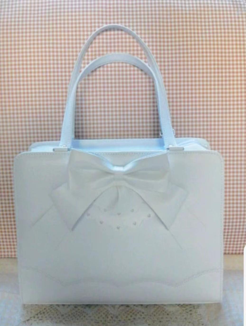 Loris - Daily Lolita Bag PU Single-shoulder Bag Pure White