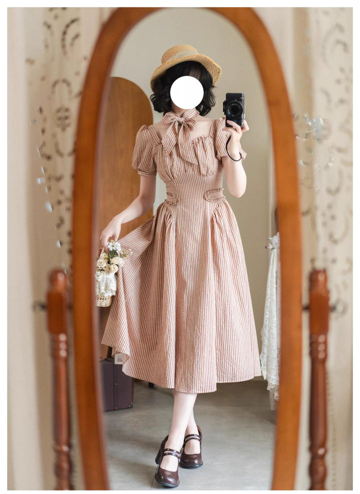 Forest Wardrobe - Chantilly Forest - Classic Lolita OP Dress With Square Neck & Underskirt 43188:771512