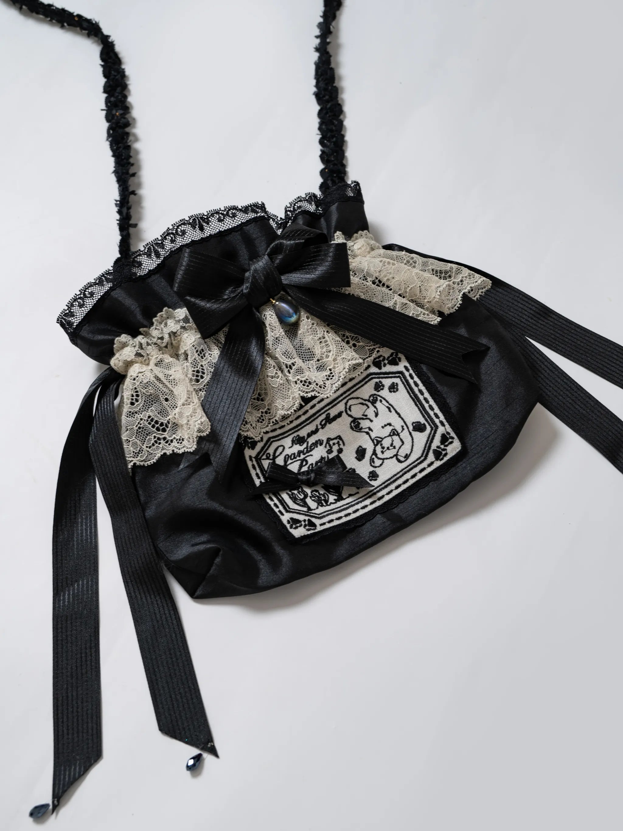 MEEKWIND - My Little Kitten - Doll-Like Lolita OP, Detachable Waist Ties 44223:799014