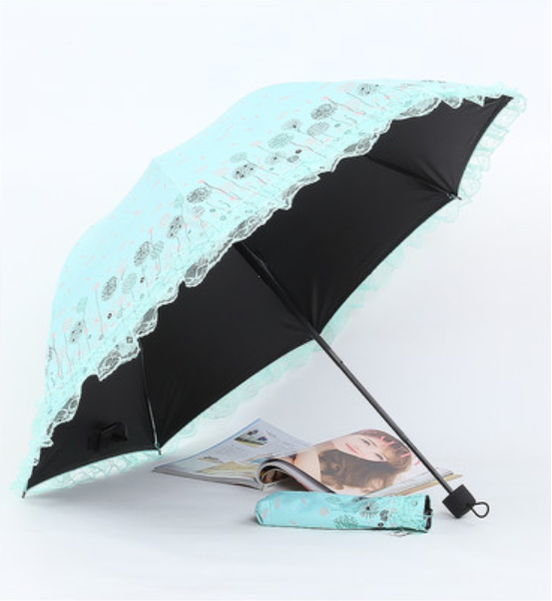 Qiteng~Daily Lolita Lace Princess Sunshade Parasol   