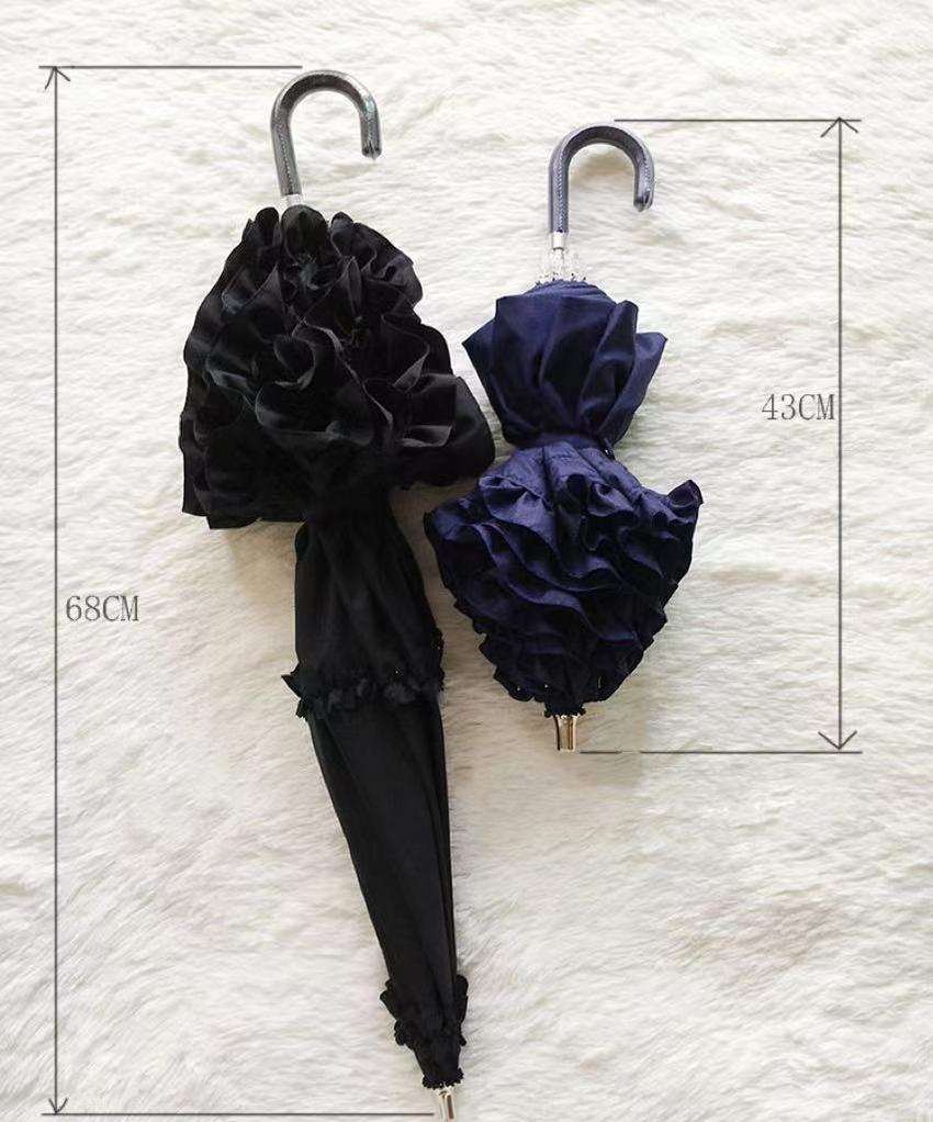 Whale Island - Kawaii Lolita Parasol Daily Lolita Two-folded Umbrella