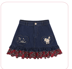 (Buyforme)To Alice~Sweet Lolita Rabbit Print Knitted Sweater   
