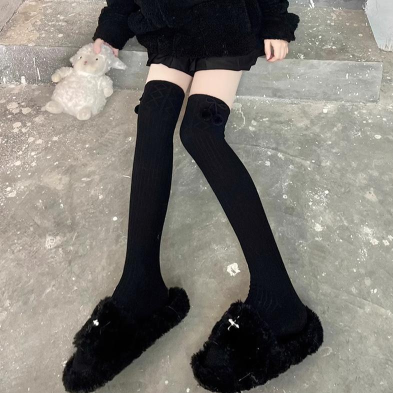 Hua Nai Cat - Sweet Lolita Stockings Thigh-High JK Socks
