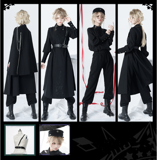 Princess Chronicles~The Stars Change~Gothic Ouji Fashion Shirt 4416:308058