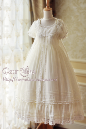 DearCeline~Midsummer Night's Dream~Daily Lolita Organza Covering Smock   