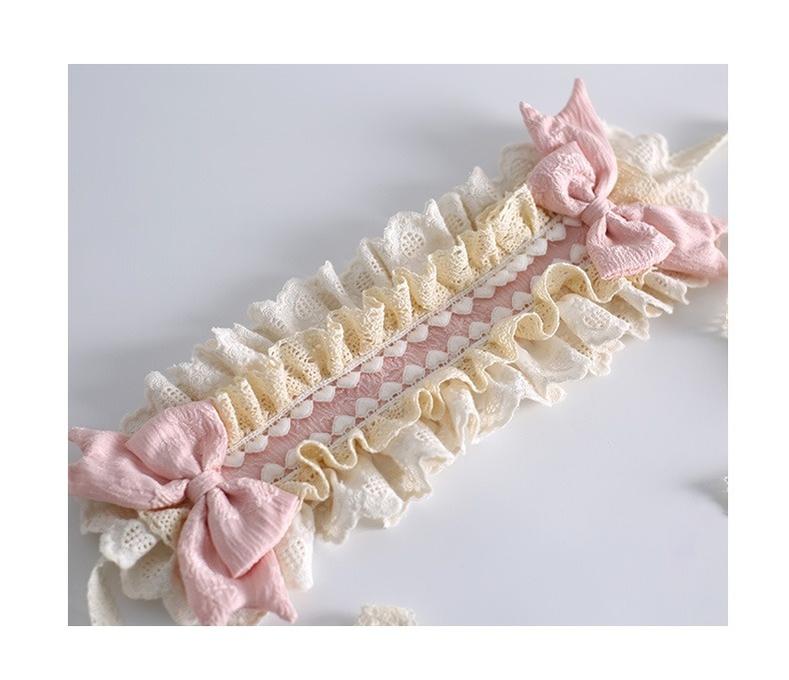 Xiaogui~Sweet Lolita Headband Lace Hairband Ballet Style