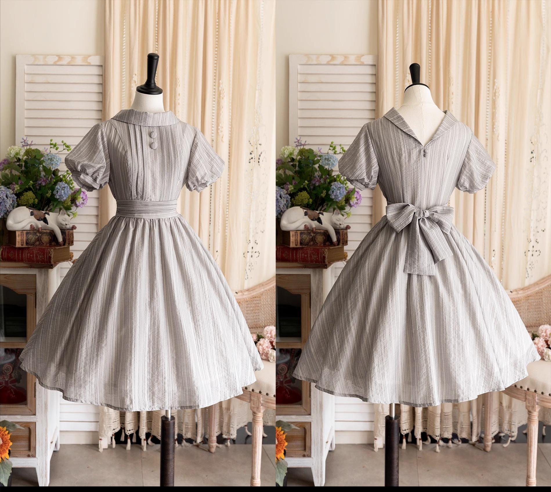Forest Wardrobe~Forest Gallery~Classic Lolita OP Dress Country Style Tencel Dress 38364:589582