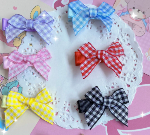 Bear Doll~Airdy~Sweet Lolita Bow Peplum Hair Accessory   