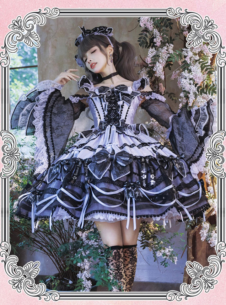 Puppets and Doll - Dream Bow - Bow Decoration Voile Gorgeous Lolita JSK