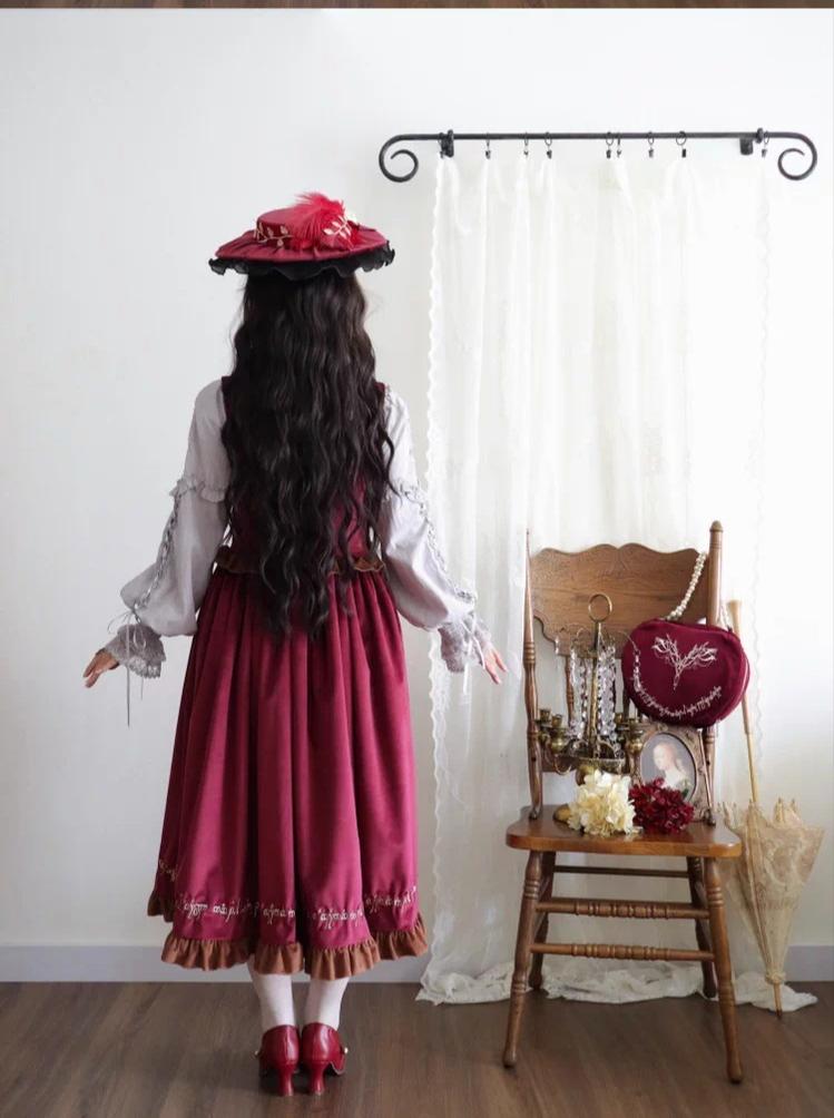 Twin Trees' Celestial Glow - Classic Lolita Bust-Supporting JSK, Plus Size 44508:810855