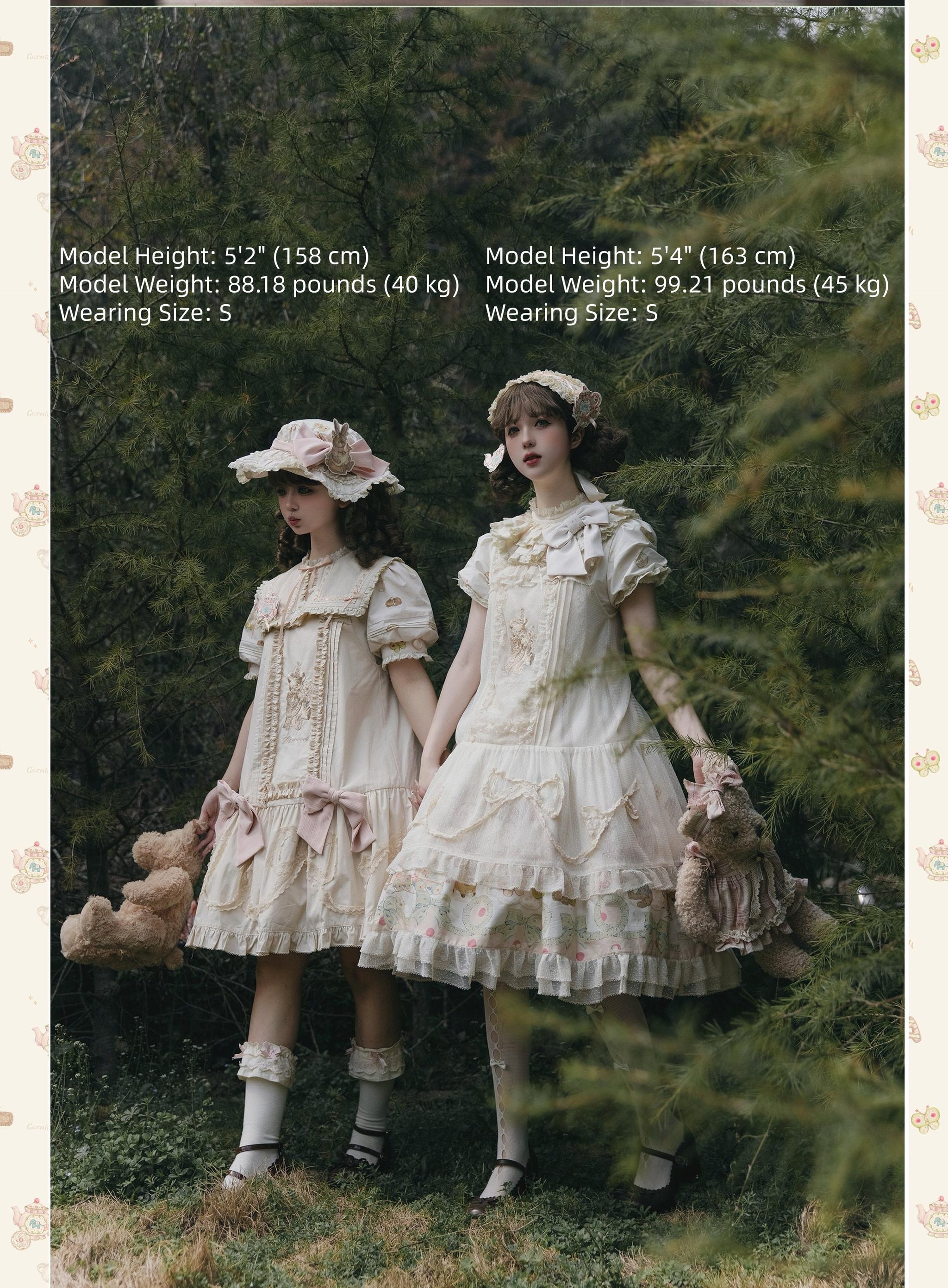 Toy Box - Doll-like Kawaii Lolita OP Dress, Toys Print 44494:812824