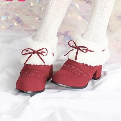 Spring Day Lolita - Kawaii Lolita Winter Multicolor Ankle Boots
