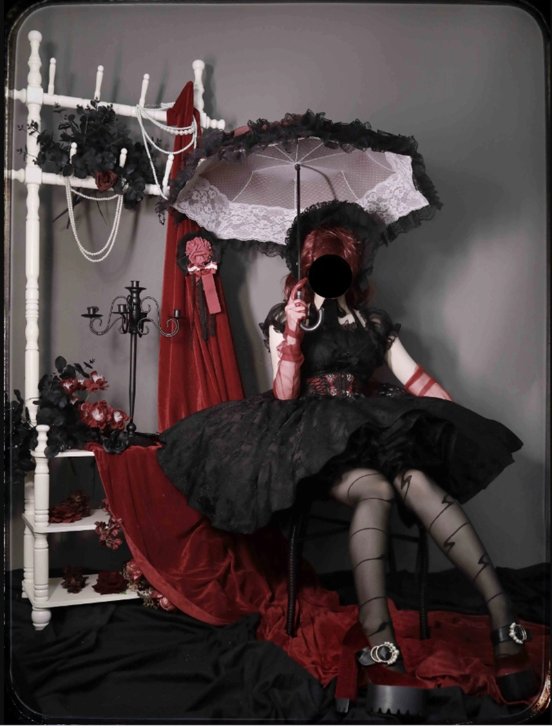 (BFM)Strawberry Duck~Gothic Lolita Dress White Lolita JSK 29578:357470