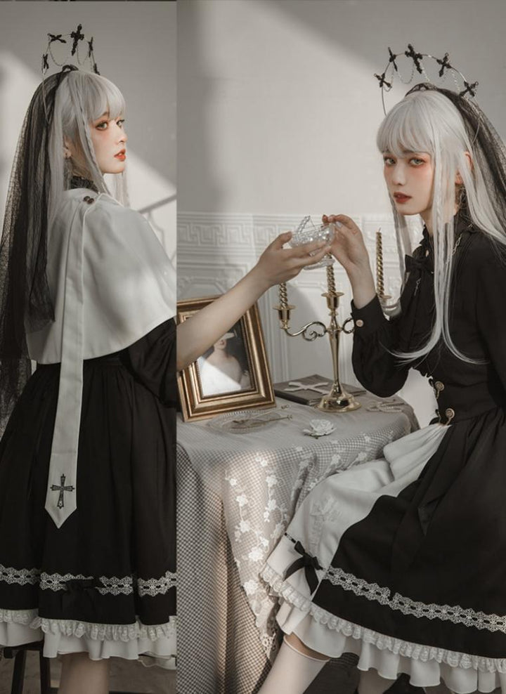 CastleToo~Holy Academy~Gothic Lolita Prince Skirt Set 4790:725613