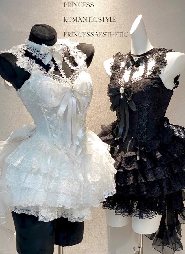 (BFM)Diamond Honey~Pure Love Commemoration~Wedding Lolita Dress Suit Lace Bridal SK   