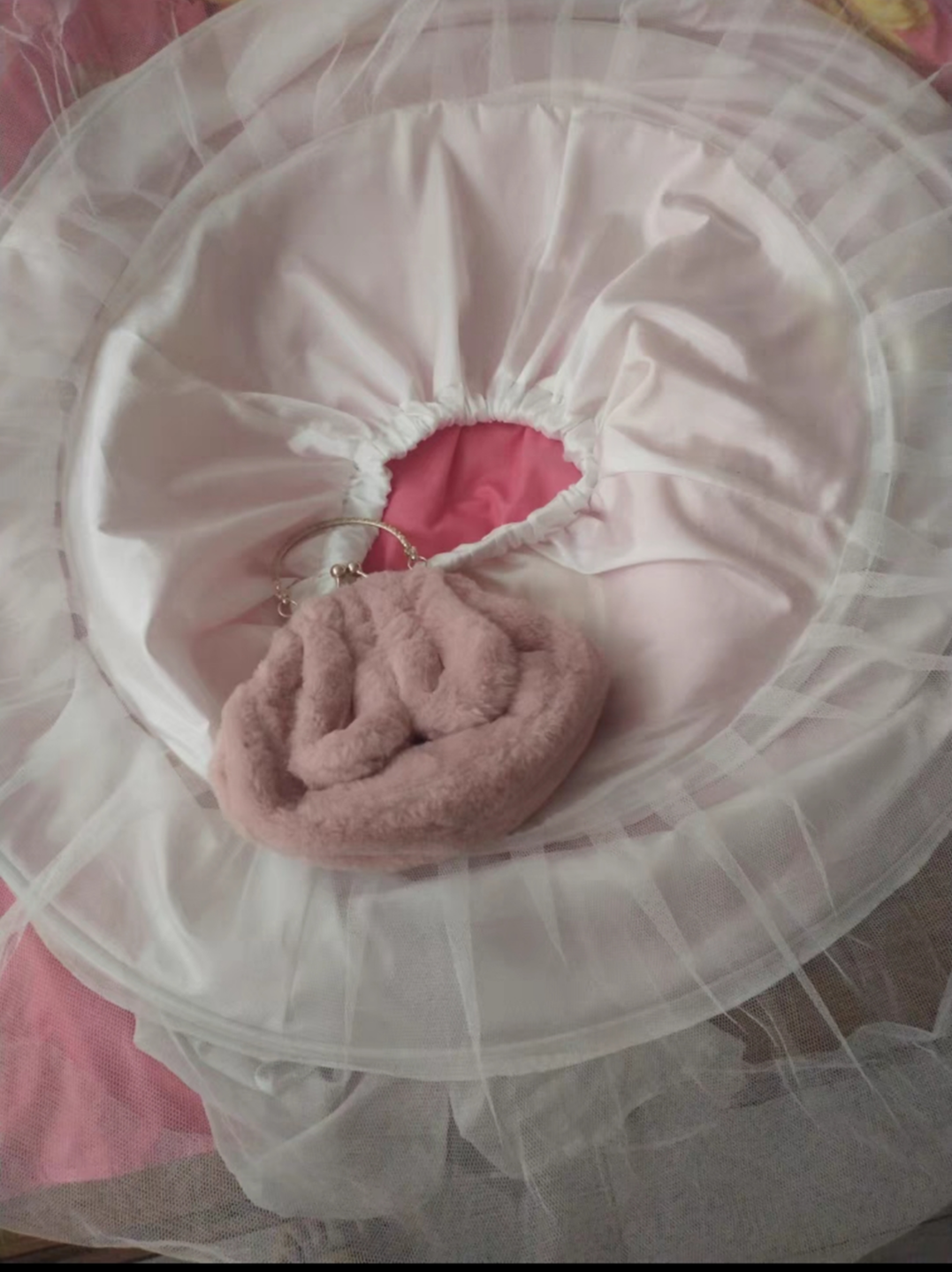 Cat Fairy - Gorgeous Lolita Petticoat 63CM White Pannier Regular - S/M/ L