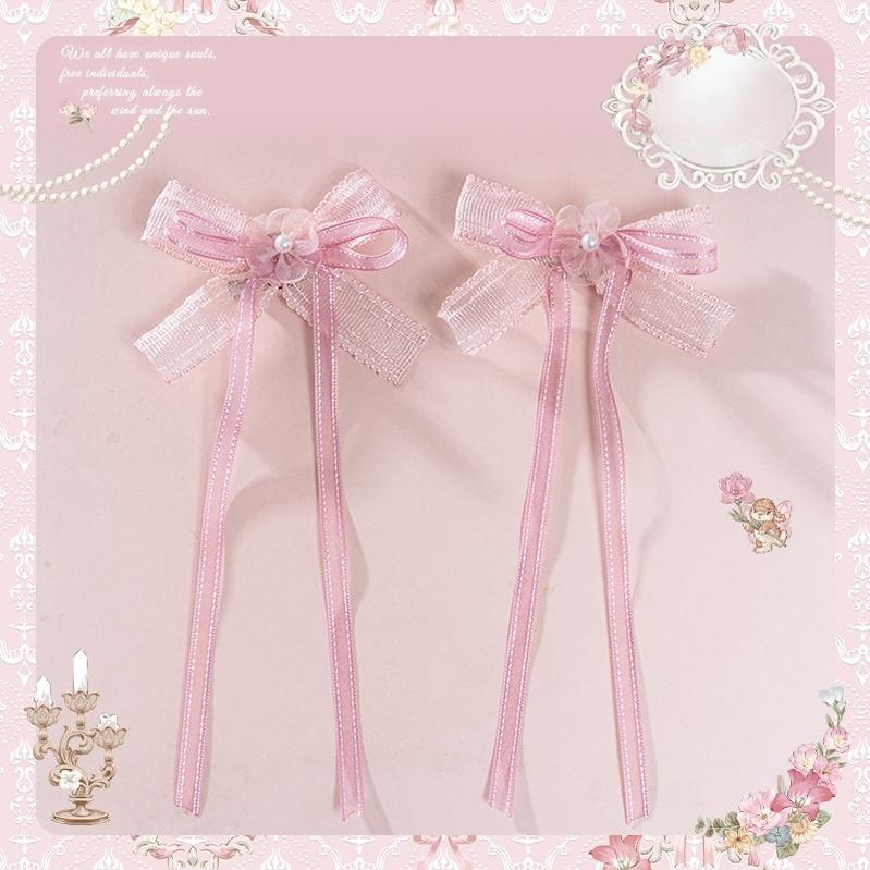 Deer Garden - Sweet Lolita Deer Printed JSK Dress with Tulle Overlay 45607:855284