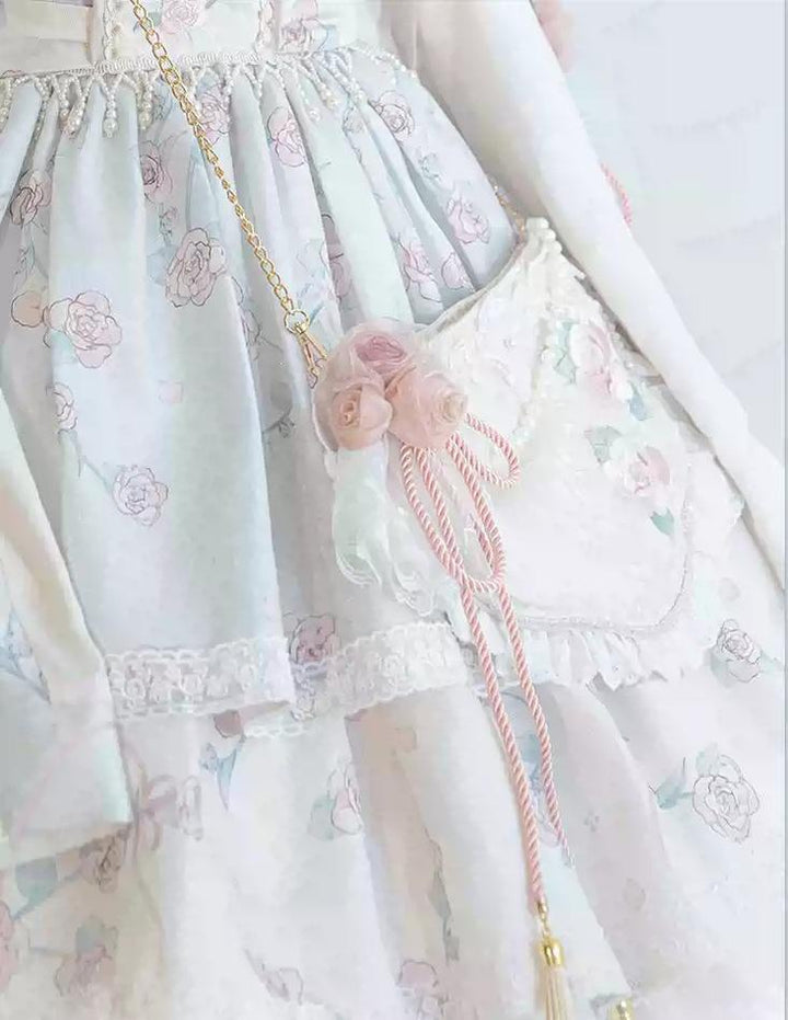 Bramble Rose~Exquisite Luo Shen~Qi Lolita OP Dress Chinese Style Lolita JSK (L M S) 41402:694234