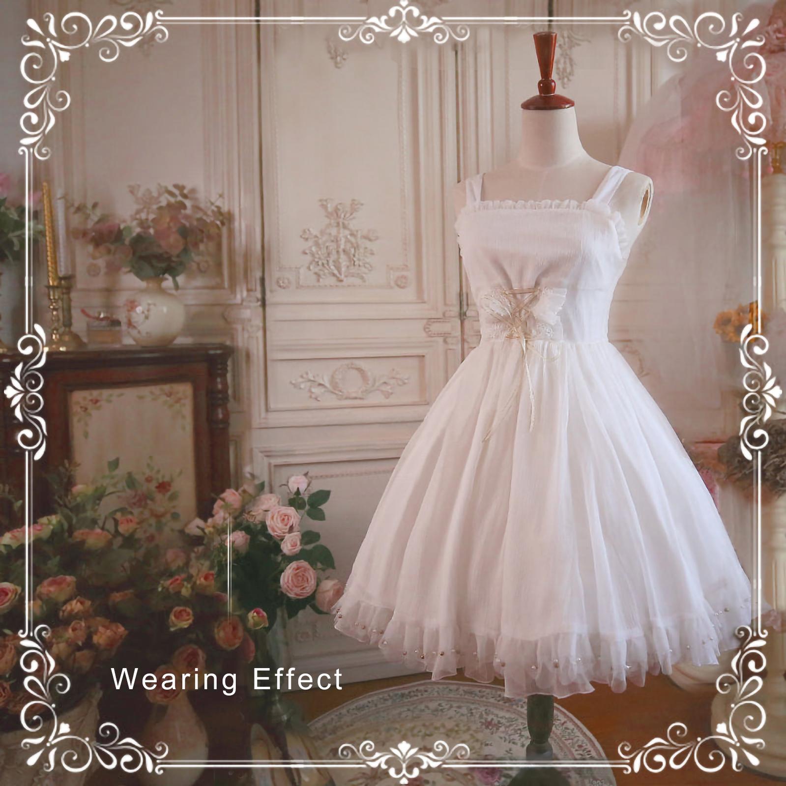 Aurora&Ariel -Dailywear A-Line Lolita Petticoat | 18" (45cm), Cotton Lining