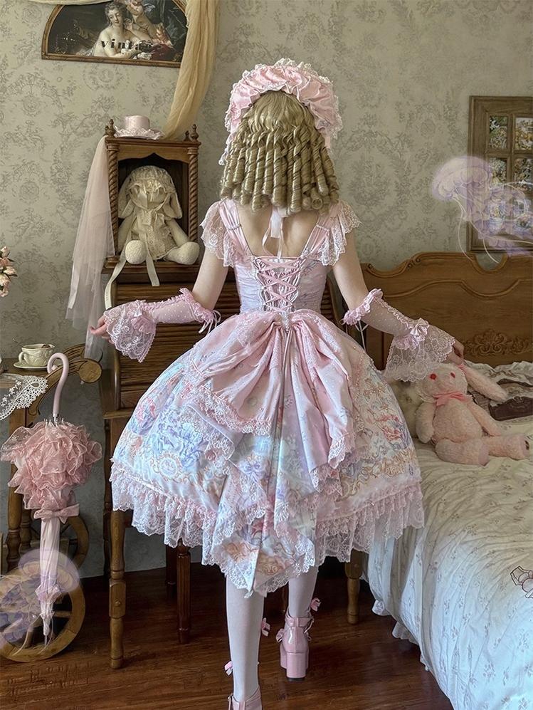 The Sea of Dreams - Halter Neck Sweet Lolita JSK Dress