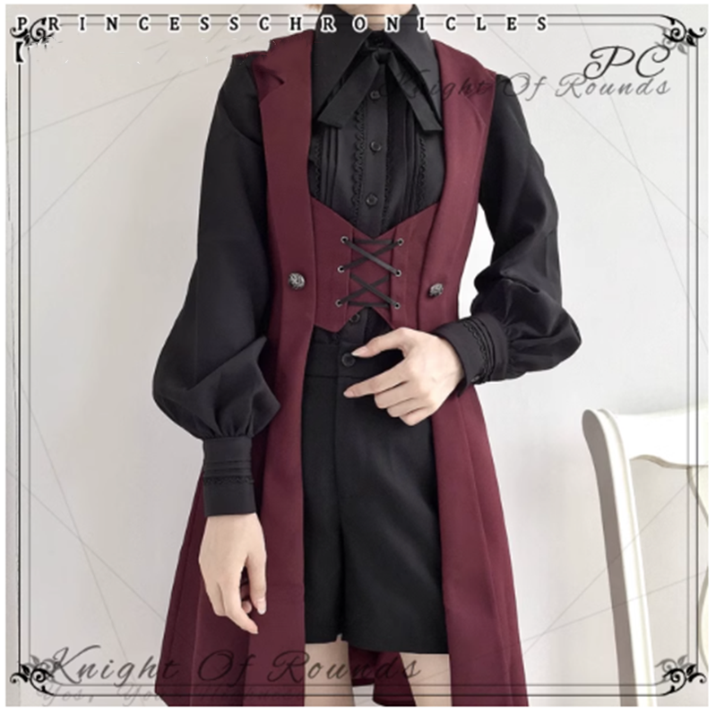 Princess Chronicles - The Night Prelude - Medieval Ouji Lolita Vest 4412:306376