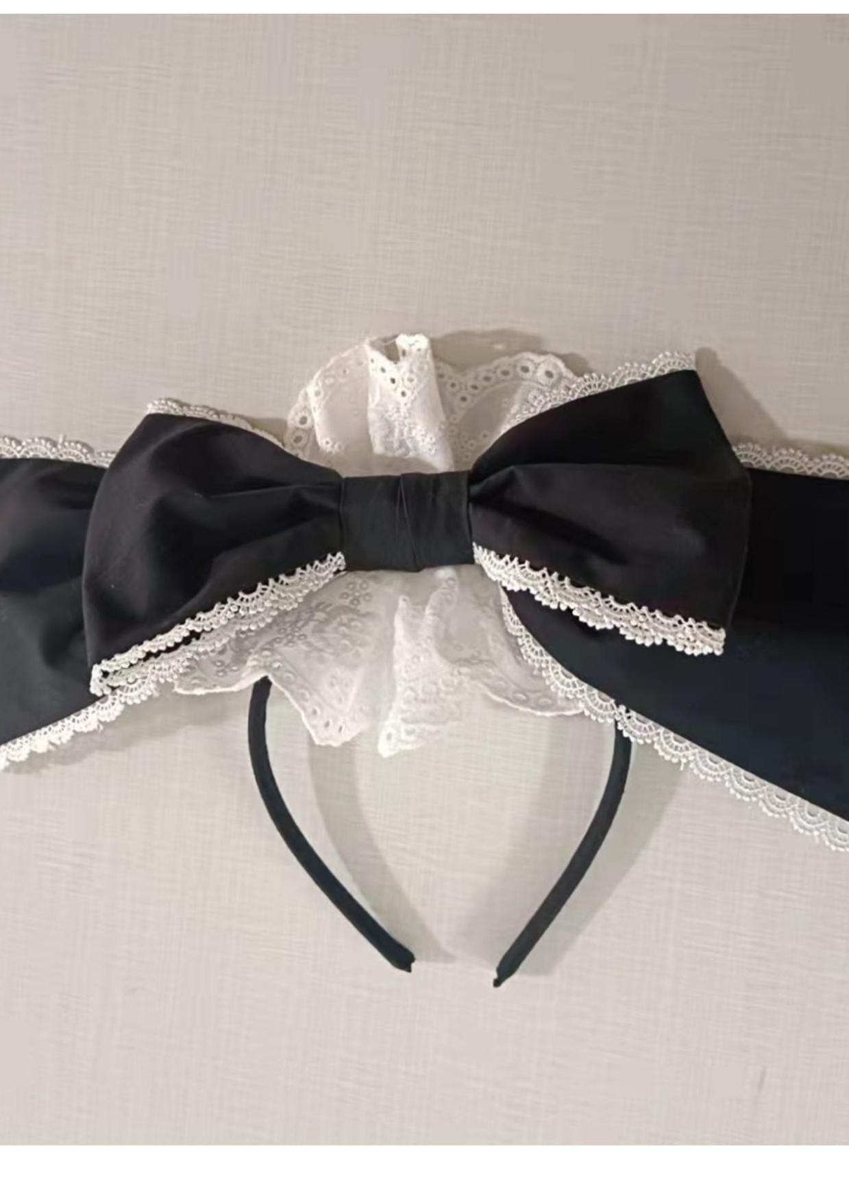 Lace Garden - Pure Cotton Old School Lolita Headdress