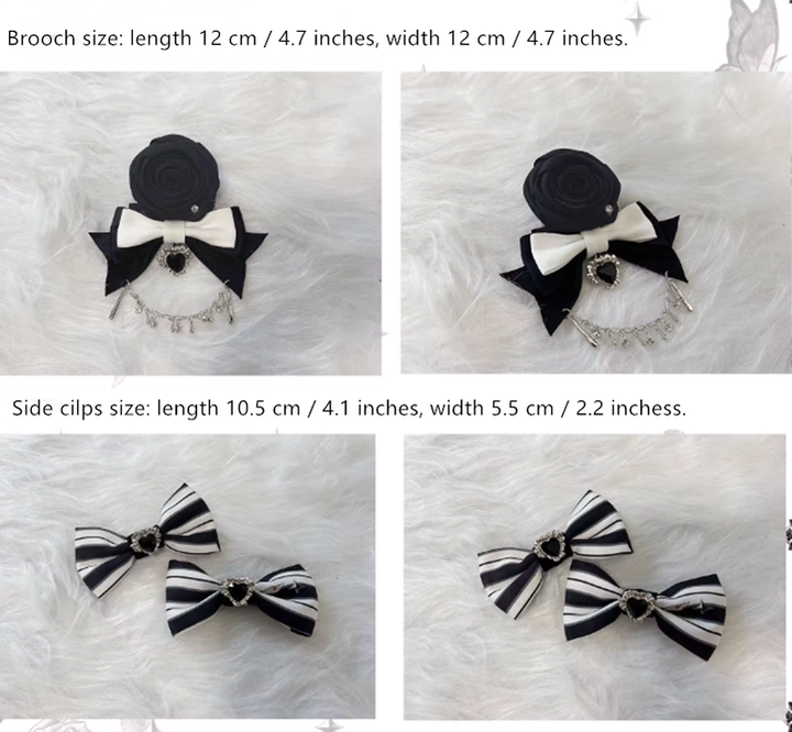 (Buyforme)Little Bear~Gothic Lolita KC/Hat/Brooch/Hairclips   