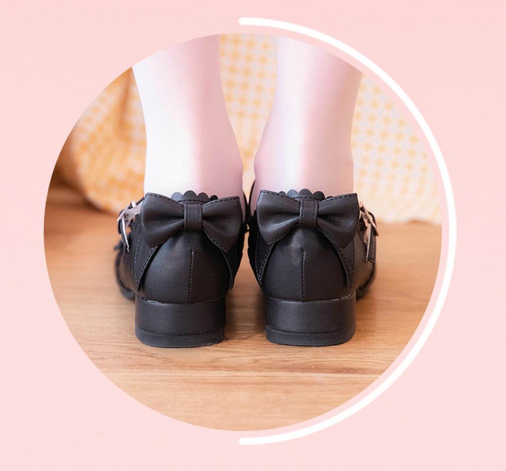 Sosic~Round Toe Lolita Shoes Sweet Bow Design Size 33-41 4592:578968