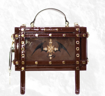 Daylight~Believer~Multicolors Gothic Lolita Itabag brown  