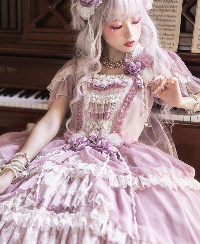 Henrietta~Look for Butterflies~Elegant Lolita Princess Dress Multicolor Custom Size   