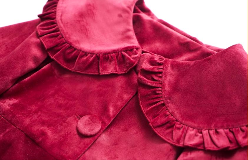 Dark Star Island~Winter Lolita Cape Velvet Antique Lolita Coat 32870:394934
