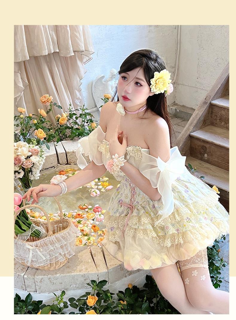 Diamond Honey~Sweet Lolita JSK Dress Sleeveless Dress for Spring Summer   