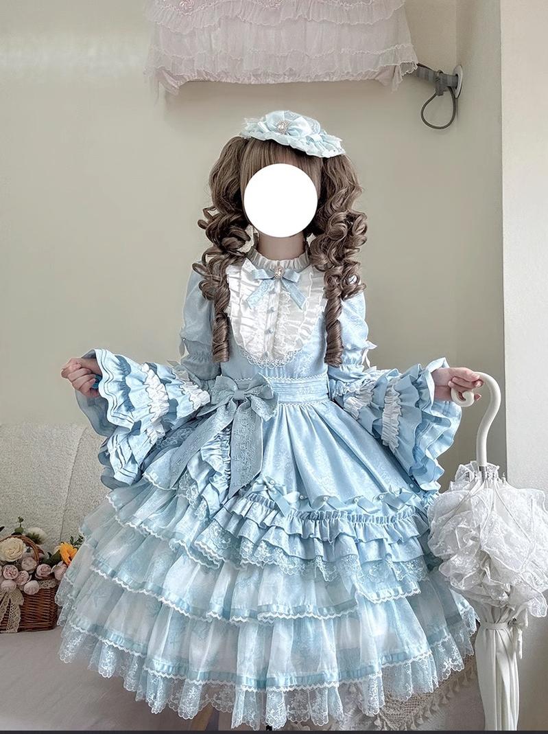 Classic Lolita OP Dress with Princess Long Sleeves – 42Lolita Classic Lolita OP Dress with Princess Long Sleeves – 42Lolita