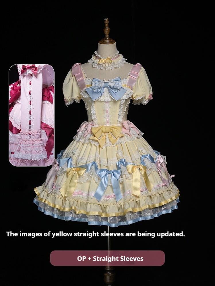 Mewroco - Berry Forest - Sweet Lolita Short-sleeved OP Dress and Matching Accessory (L M S XL) 42596:748508