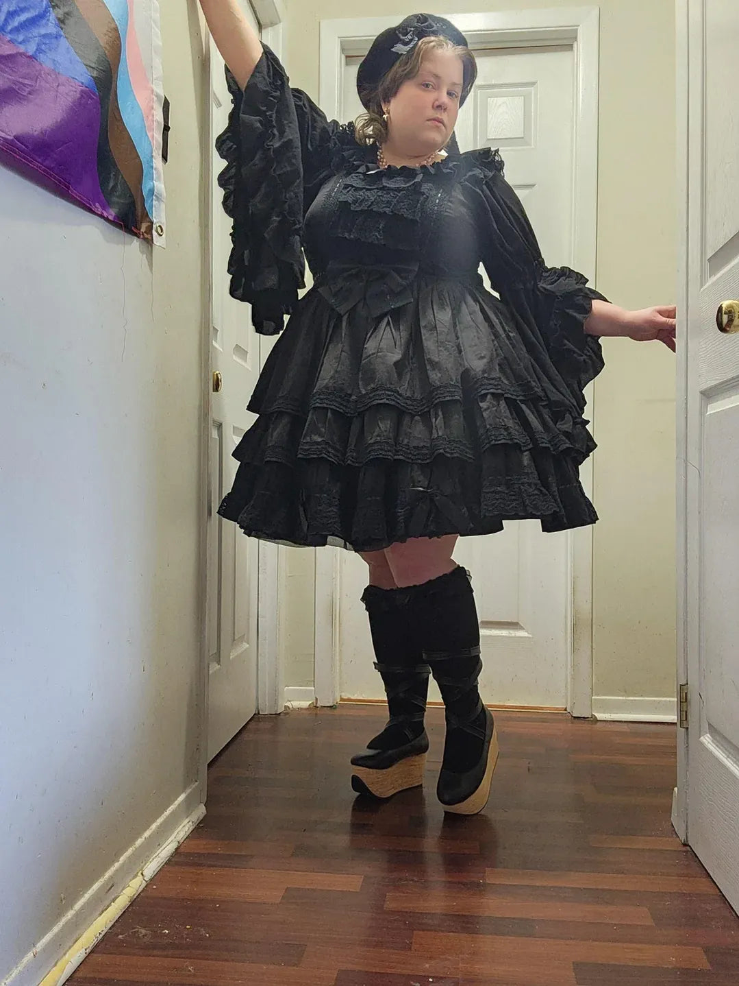 Aurora&Ariel - Super Puffy A-Line Lolita Petticoat | 18" (45cm) Length, Cotton Lining