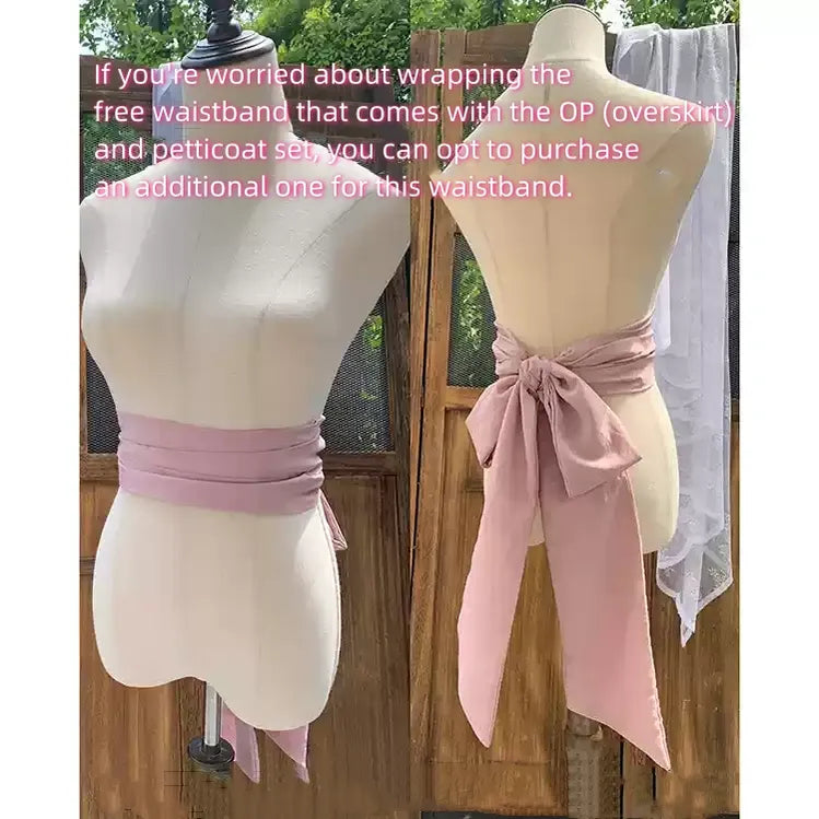 (Buyforme) Sweet Wood~Elegant Floral Sweet Lolita OP Corset Accessory (2XL 3XL L M S XL) 3804:697336