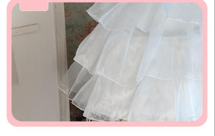 Puffy Lolita Hoop Petticoat, Adjustable Length & Volume