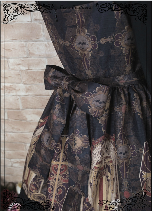 (Buyforme)WarugakiHouse~DEATHANGEL JSK Gothic Summer Dress   