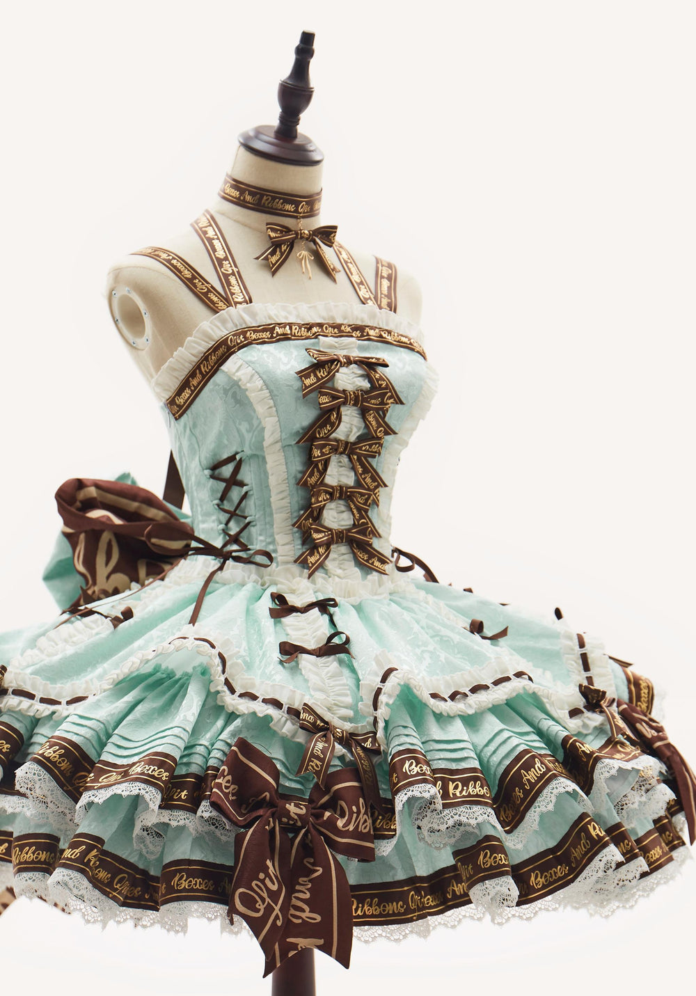 Palace Afternoon~Chocolate Lover~Elegant Lolita Dress Chocolate JSK   