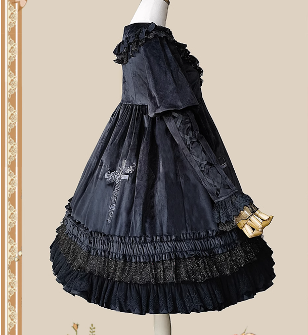 Infanta~Holy Fruit Estate~Gothic Lolita OP Dress Multicolors   