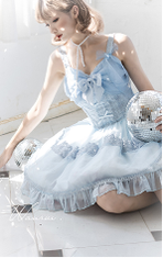 OCELOT~The Bright Moonlight~Wedding Lolita Bridesmaid Dress   