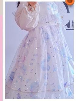 Manyiluo - Elegant Lolita A-type Carmen Adjustable Fishbone Petticoat