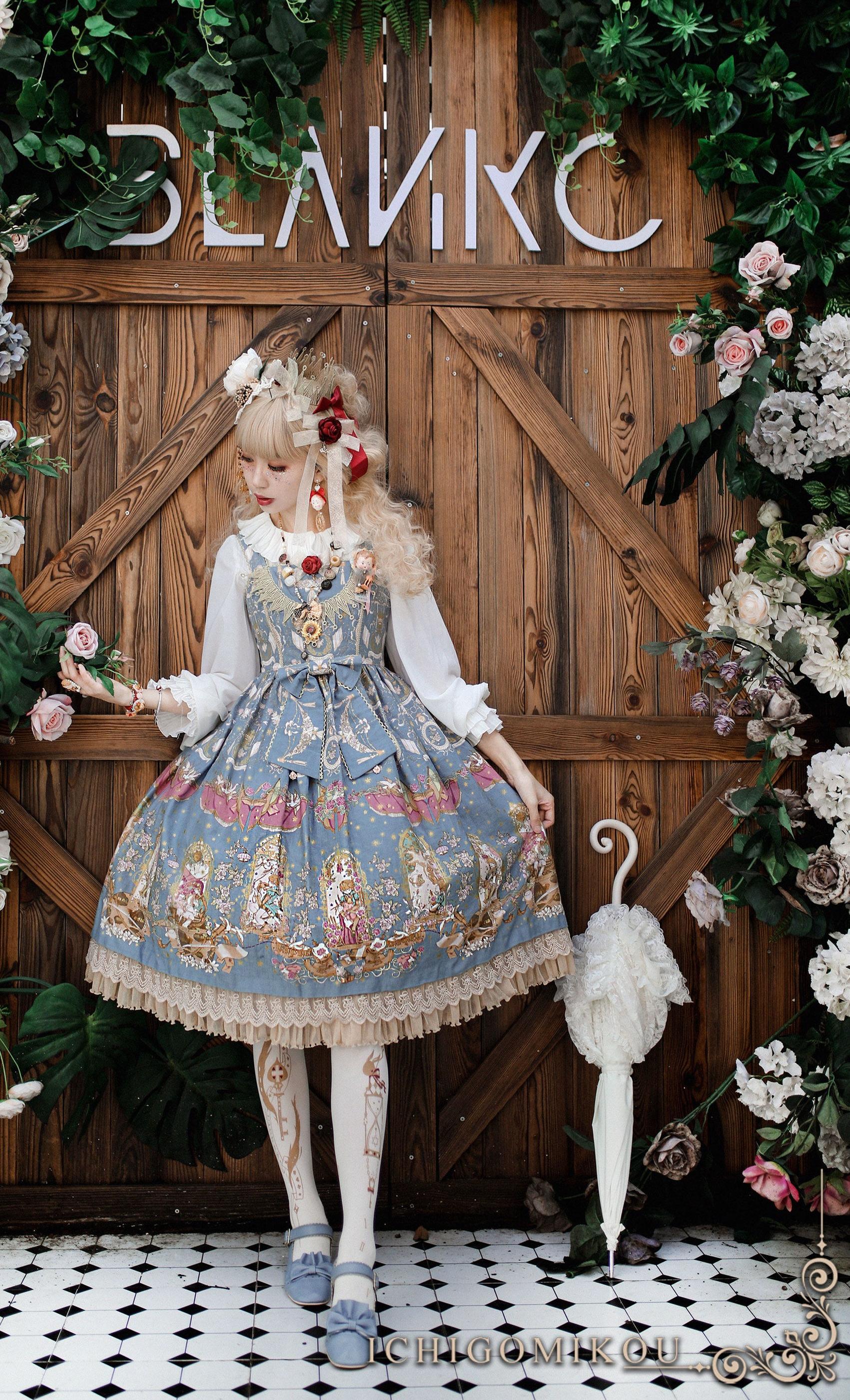 The Little Prince - Plus Size Lolita Dresses, Rose Prints & Bows