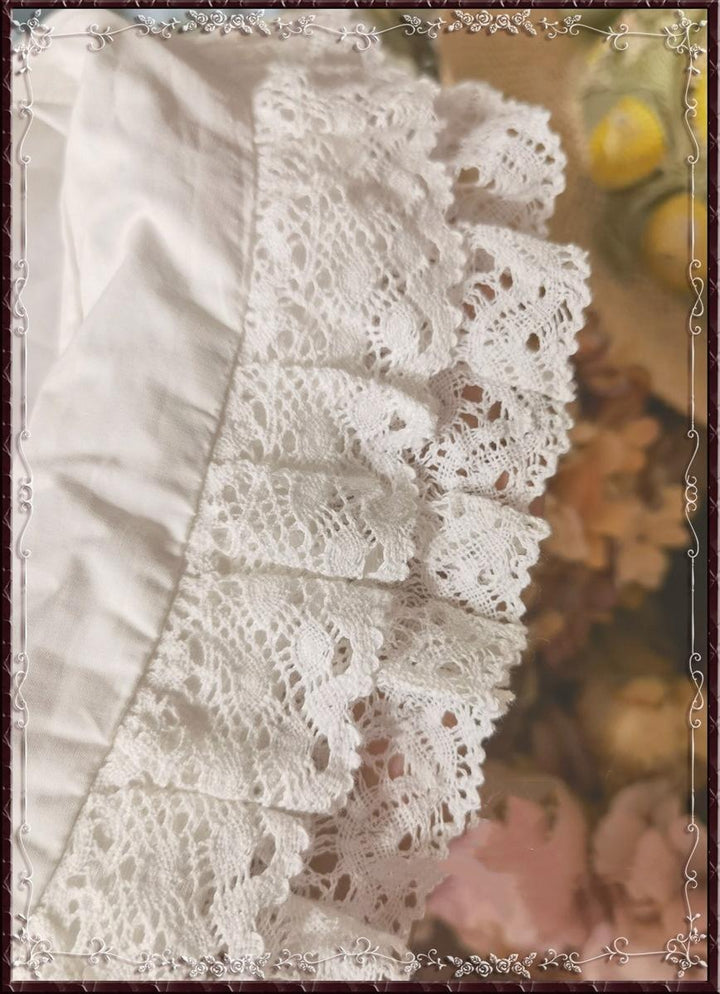 Tiny Garden~Cotton Retro Lace Lolita Blouse   