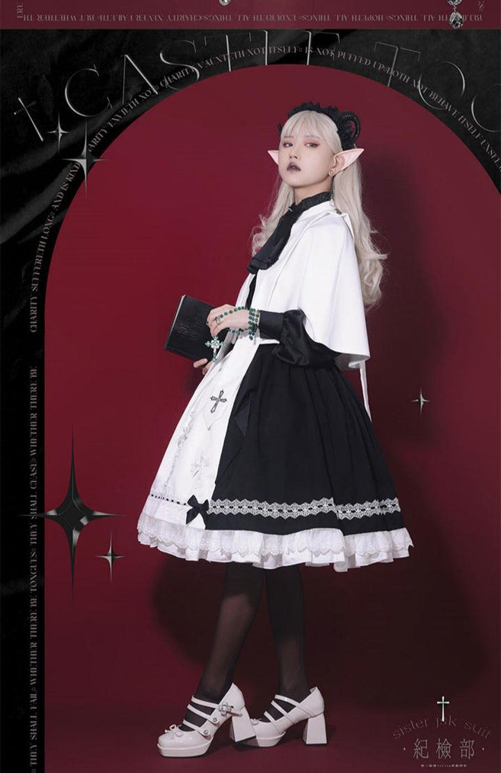 CastleToo~Holy Academy~Gothic Lolita Prince Skirt Set 4790:725599