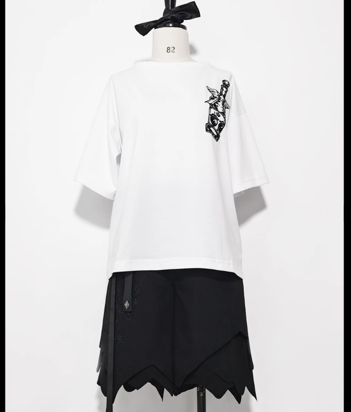 Princess Chronicles~Ouji Lolita White Short Sleeve Shirt   