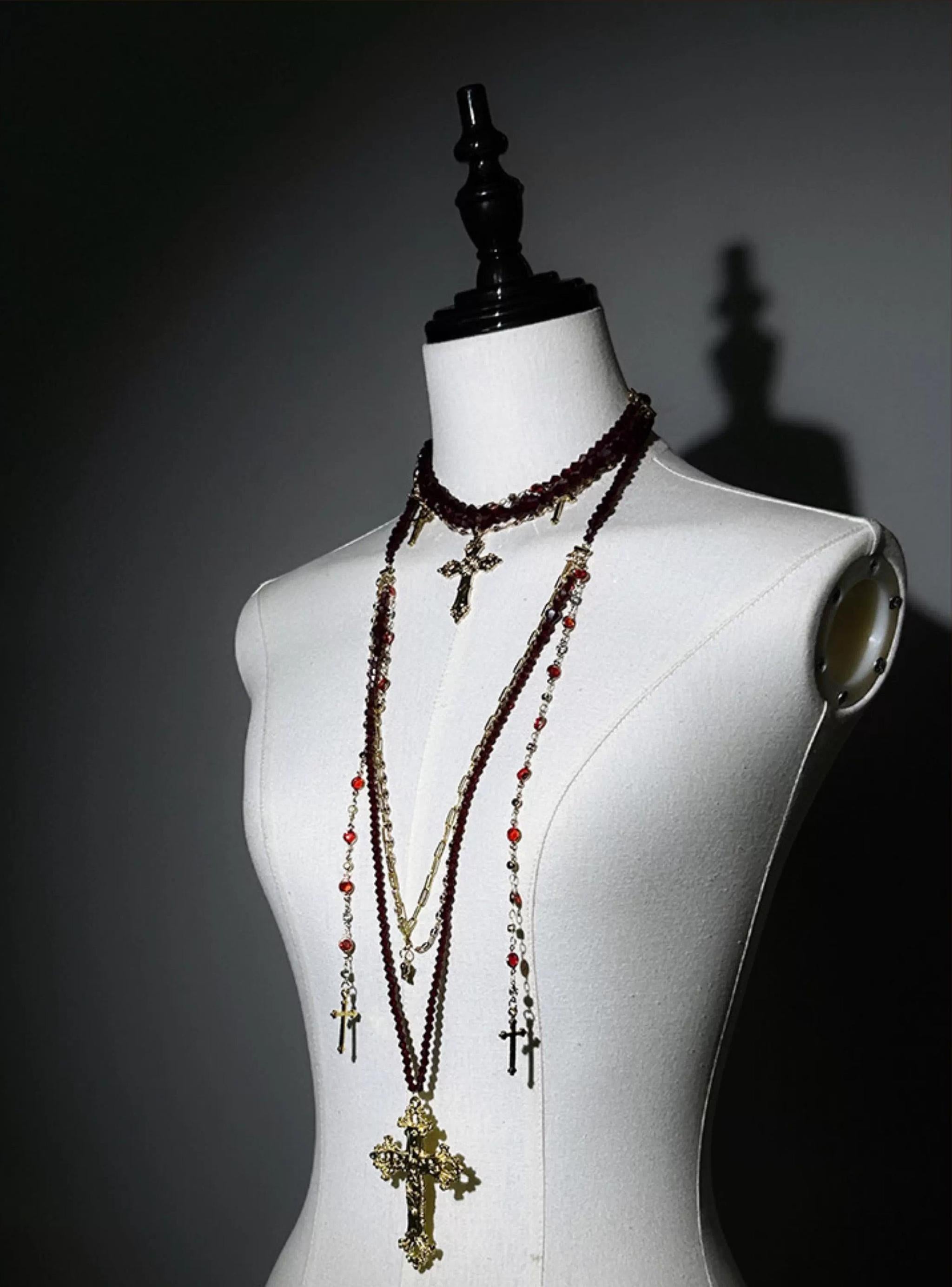 Genesis and Armageddon - Gothic Lolita Accessory, Skeleton Hand Decoration