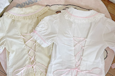 Mewroco~Little Frosty~Kawaii Lolita Summer Blouse Multicolors   